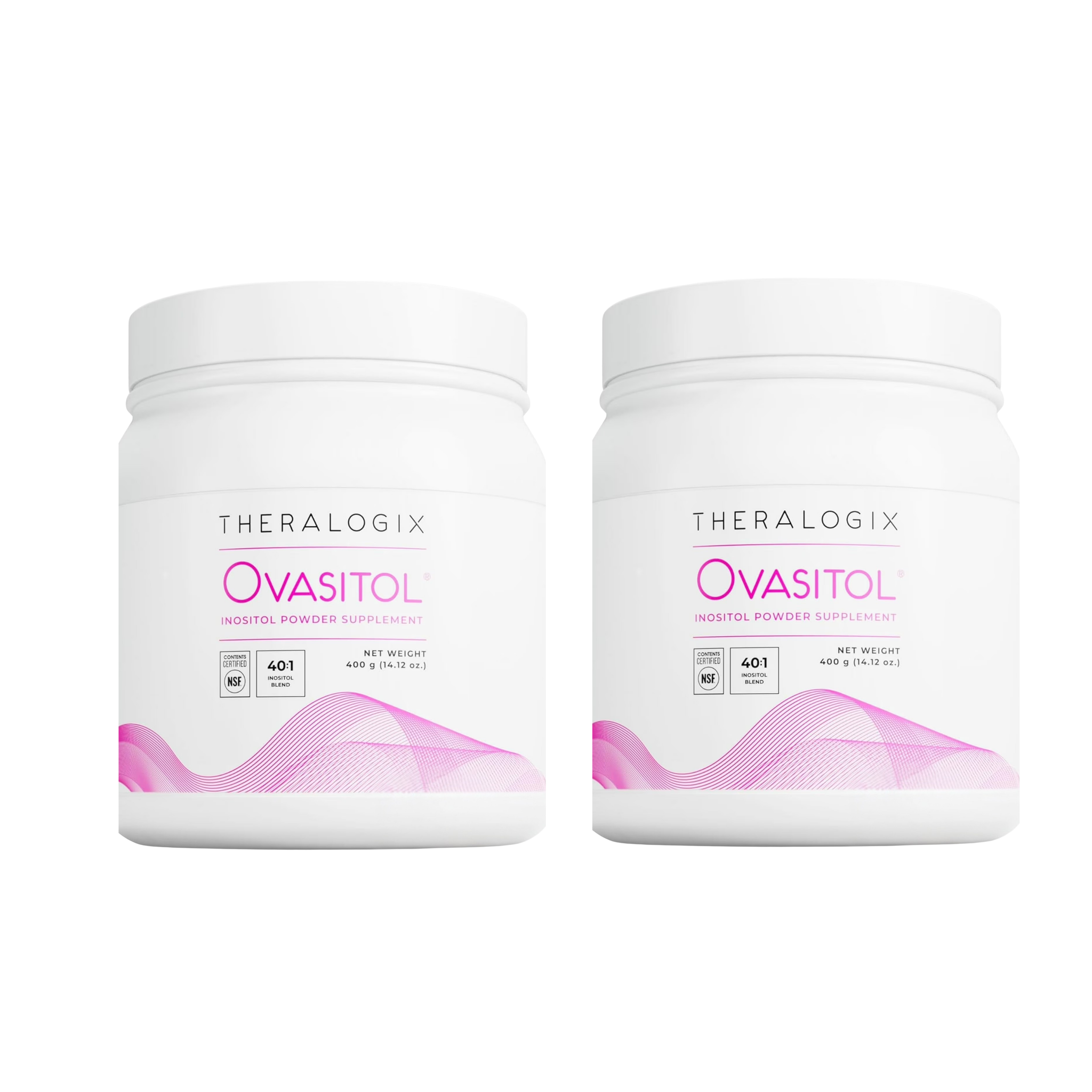 Theralogix Ovasitol Inositol Powder Supplement – 2 Pack (800g Total)